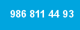 986 811 44 93 986 811 44 93